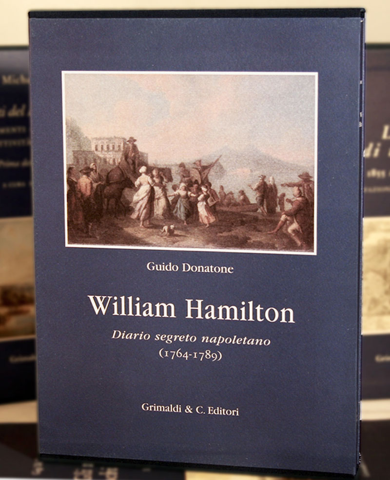 William Hamilton Diario segreto napoletano 1764-1789 libri in marco antichi c. 