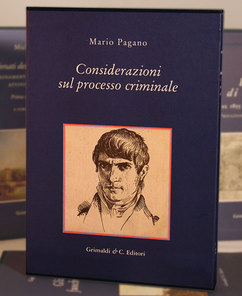 Considerazioni sul processo criminale Ristampa integrale della rara edizione napoletana del 1801  Introduzione di Elio Palombi milano libreria cena paolo libri 